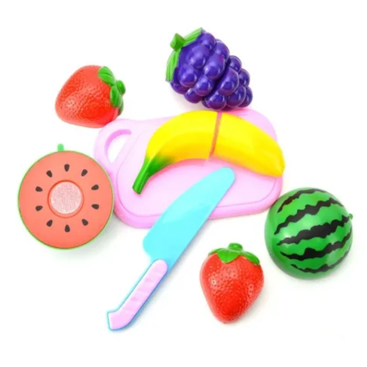 Set 23 Juguetes De Cocina Para Niños Corta Frutas Verduras
