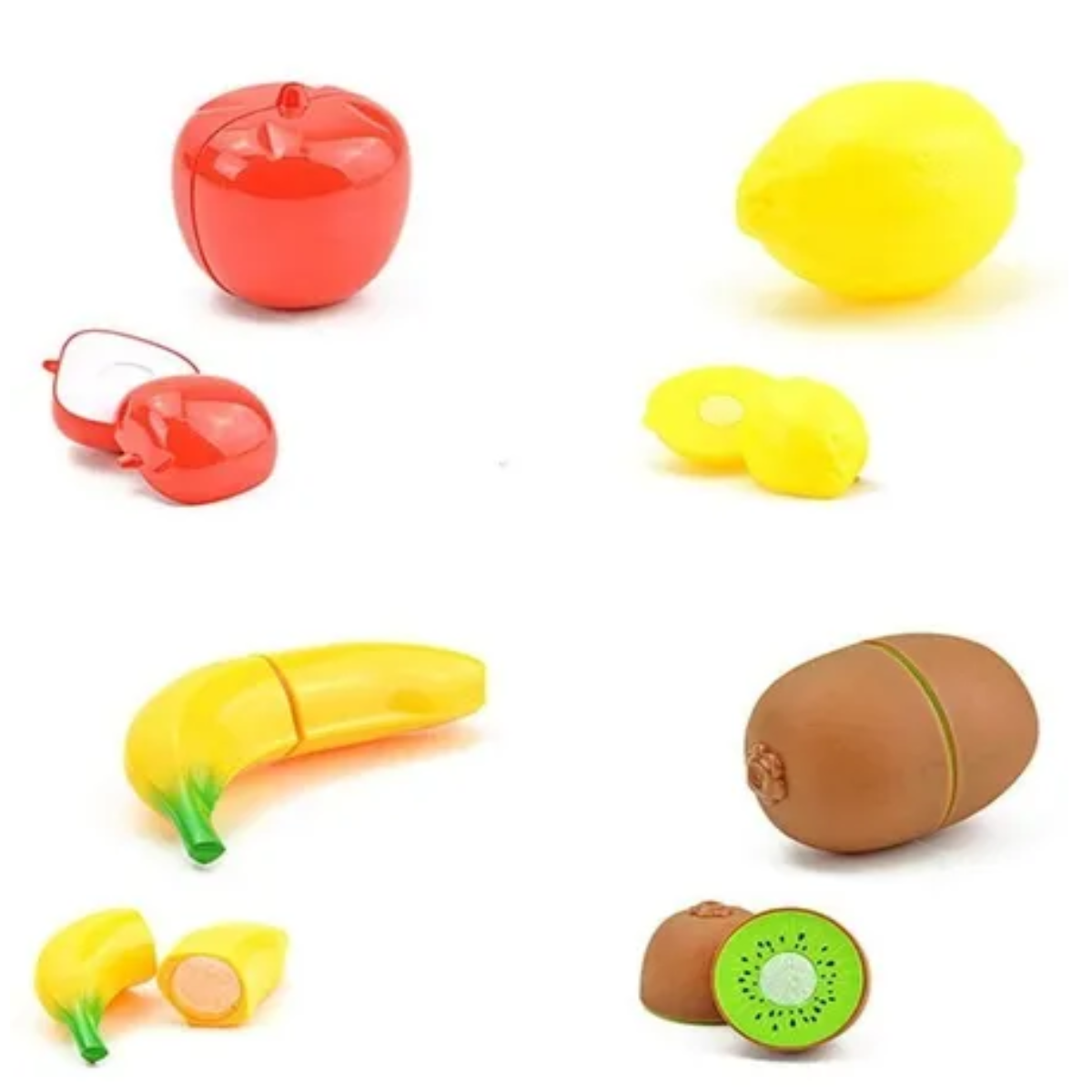 Set 23 Juguetes De Cocina Para Niños Corta Frutas Verduras