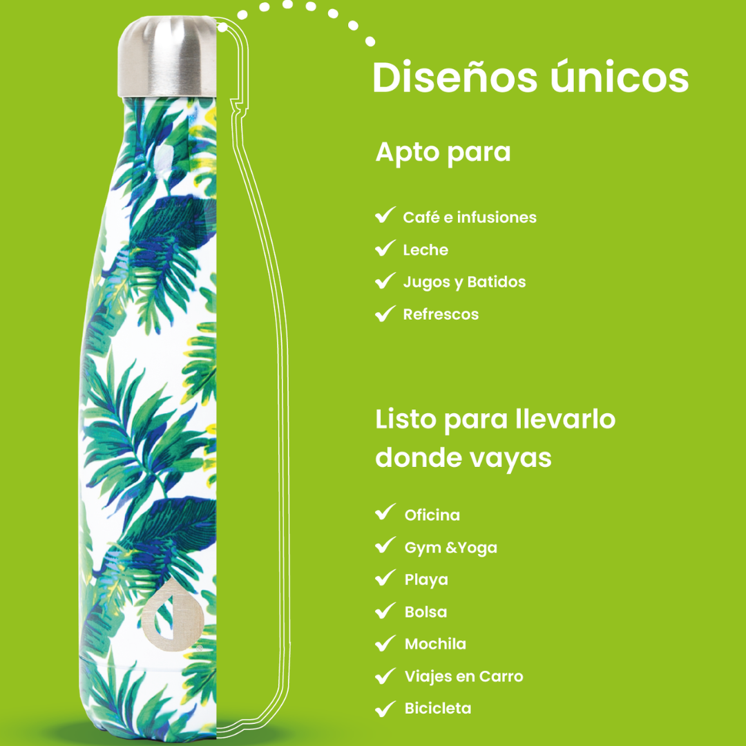 Termo Pura Honu Amazonas Botella Térmica Sustentable 