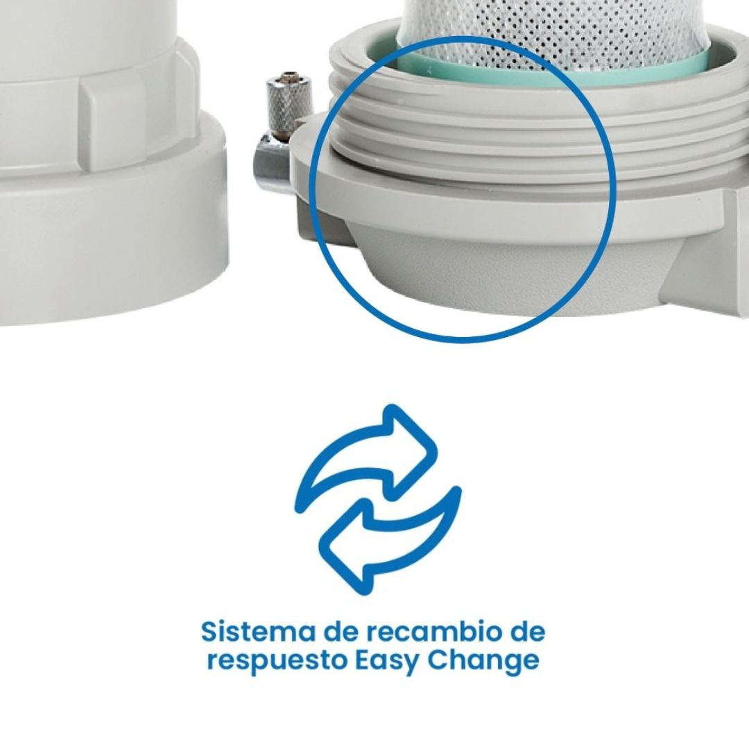 Filtro Purificador de Agua SOBRE TARJA PURA Atlántico | Alto Rendimiento | 18 meses