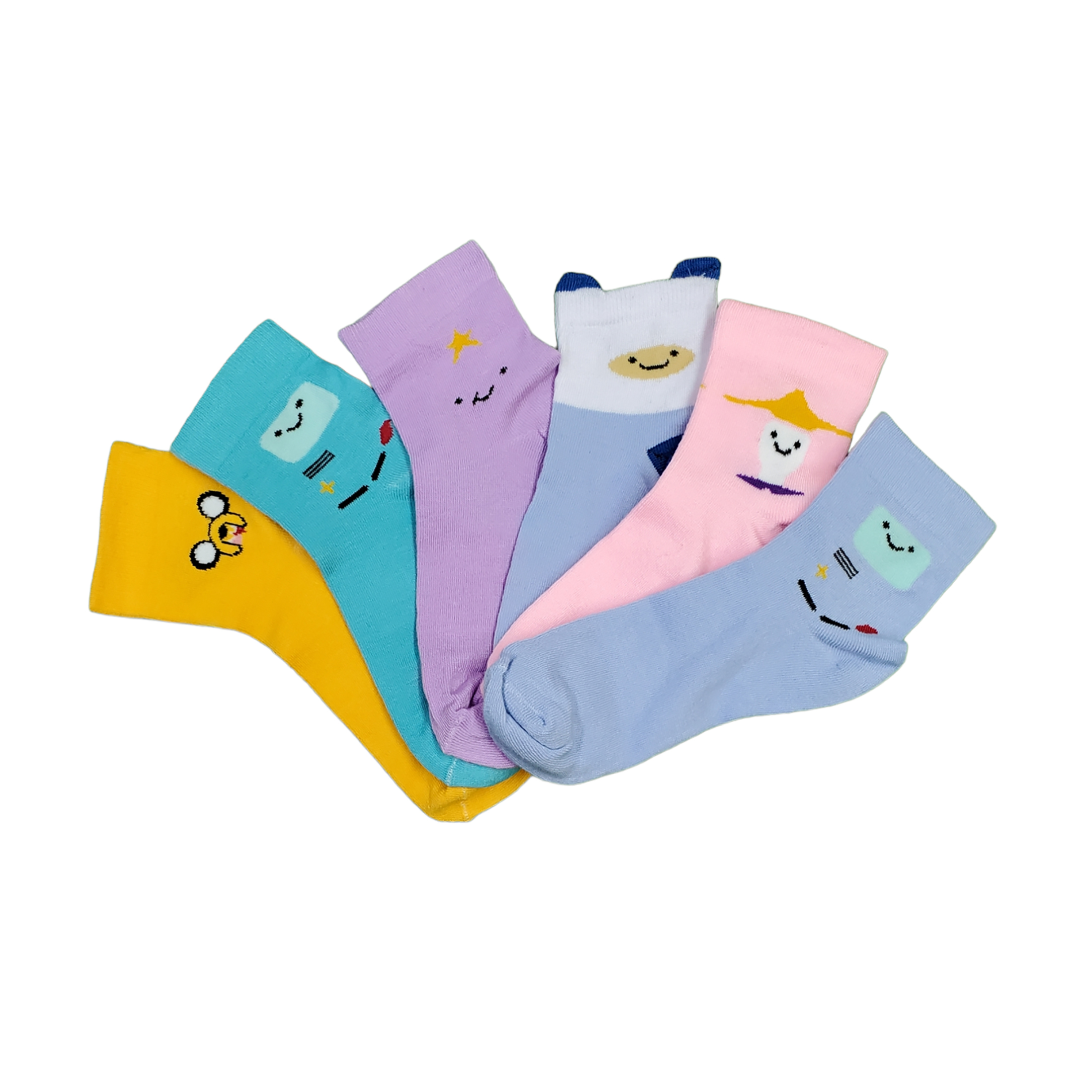 Tin Largo Hora De Aventuras (Adventure Time) 6 Pares