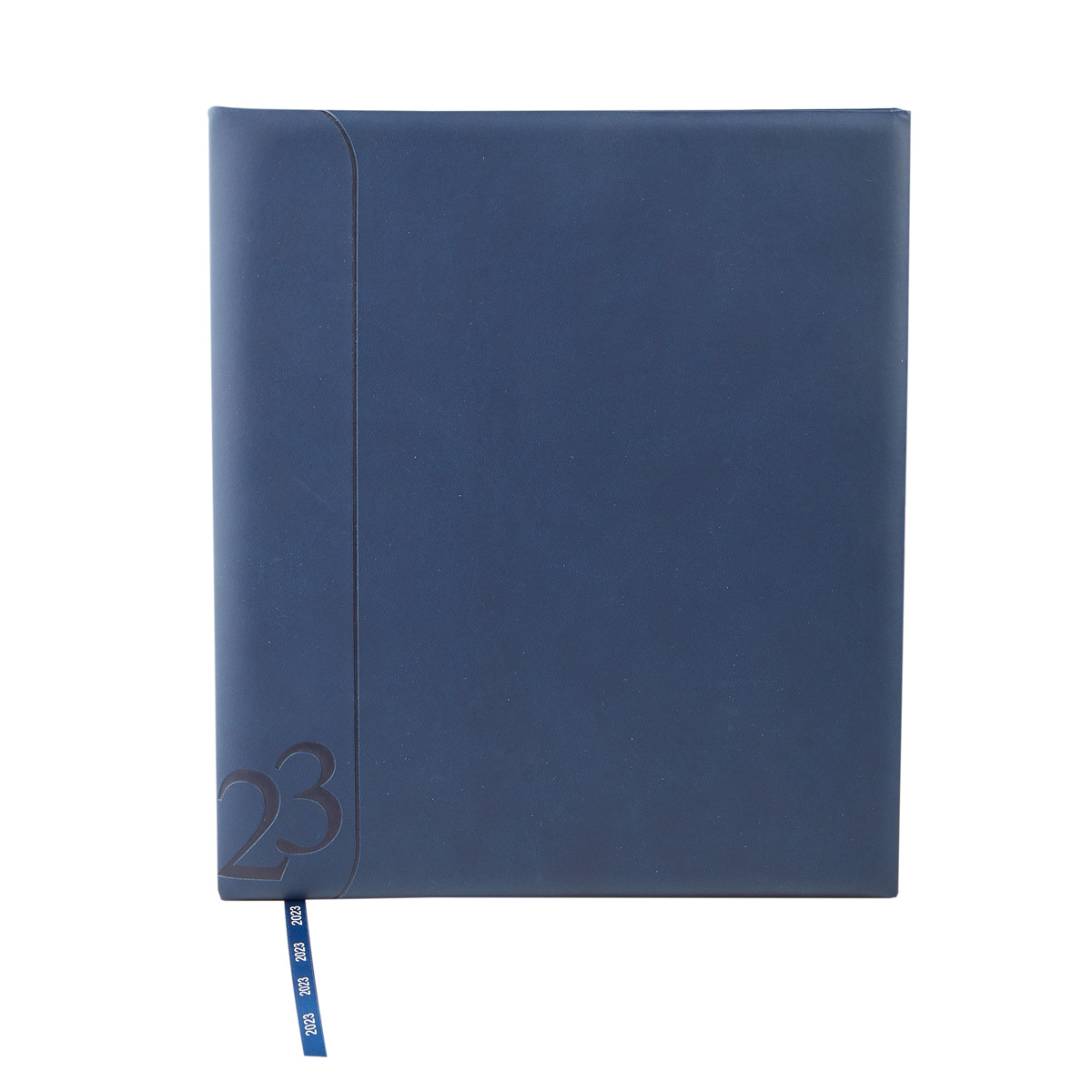 Agenda Ejecutiva Clasica 2023 de escritorio en color Azul marino