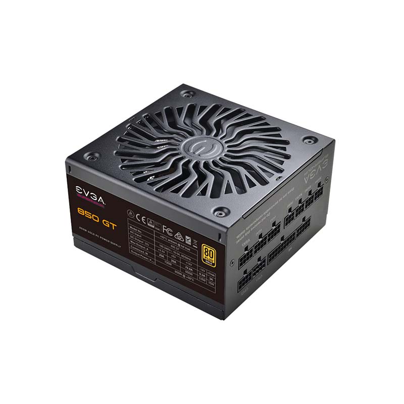 Fuente EVGA 850W GT SUPERNOVA ECO MODE 80 PLUS GOLD MODULAR 220-GT-0850-Y1.