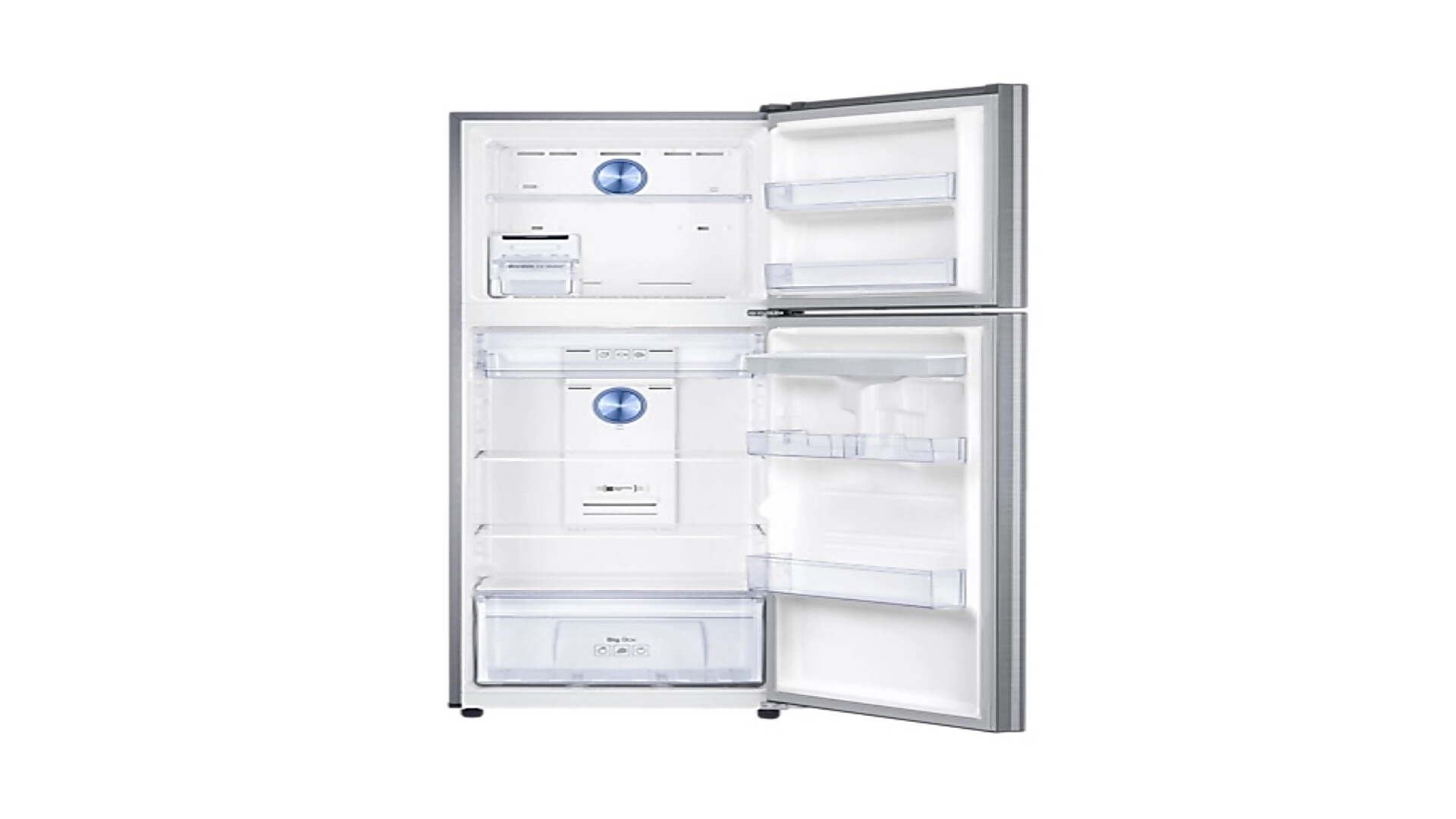 Samsung Refrigerador RT38A5930S8, 14 Pies Cúbicos, 383 Litros, Plata