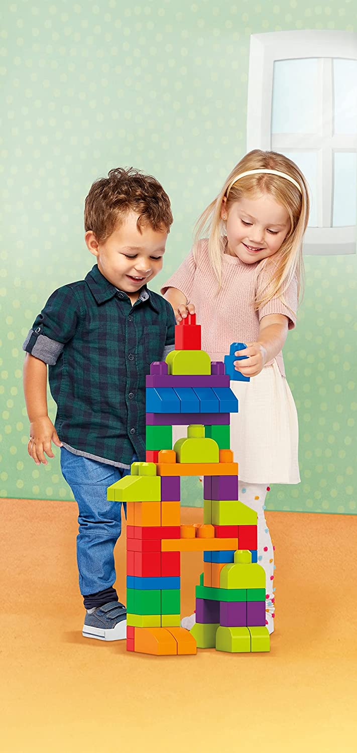 Juguete De Construcción Mega Bloks Construye Y Crea 250 PCS