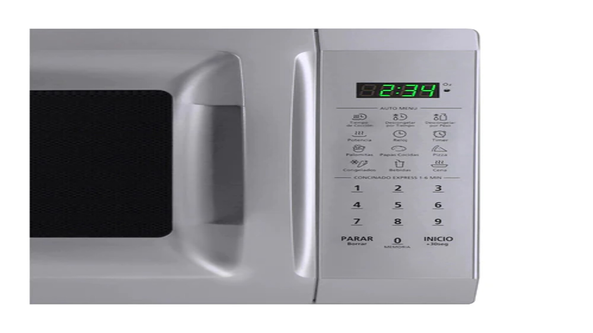 Horno Microondas 0.7 pies Silver Daewoo DMDP07S2CB