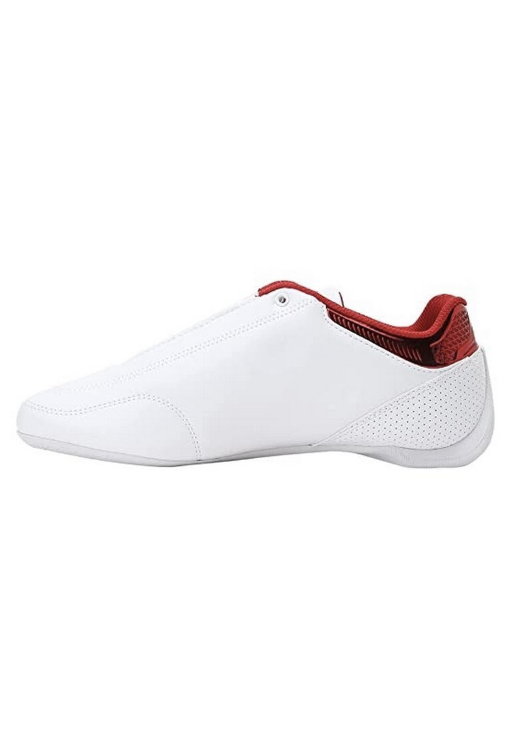 TENIS PUMA FERRARI RACE FUTURE KART CAT BLANCO CON ROJO (306586-02)