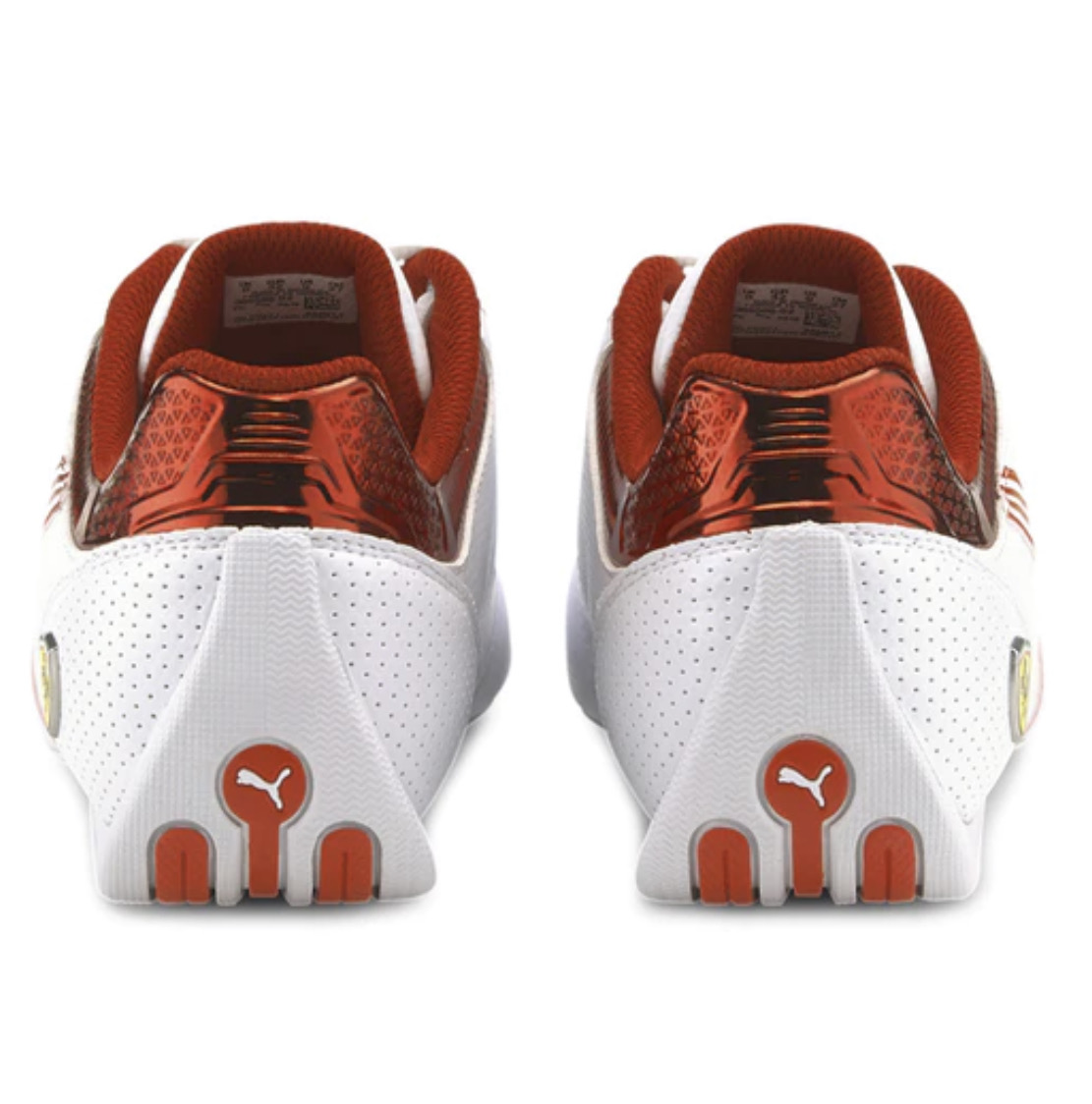 TENIS PUMA FERRARI RACE FUTURE KART CAT BLANCO CON ROJO (306586-02)