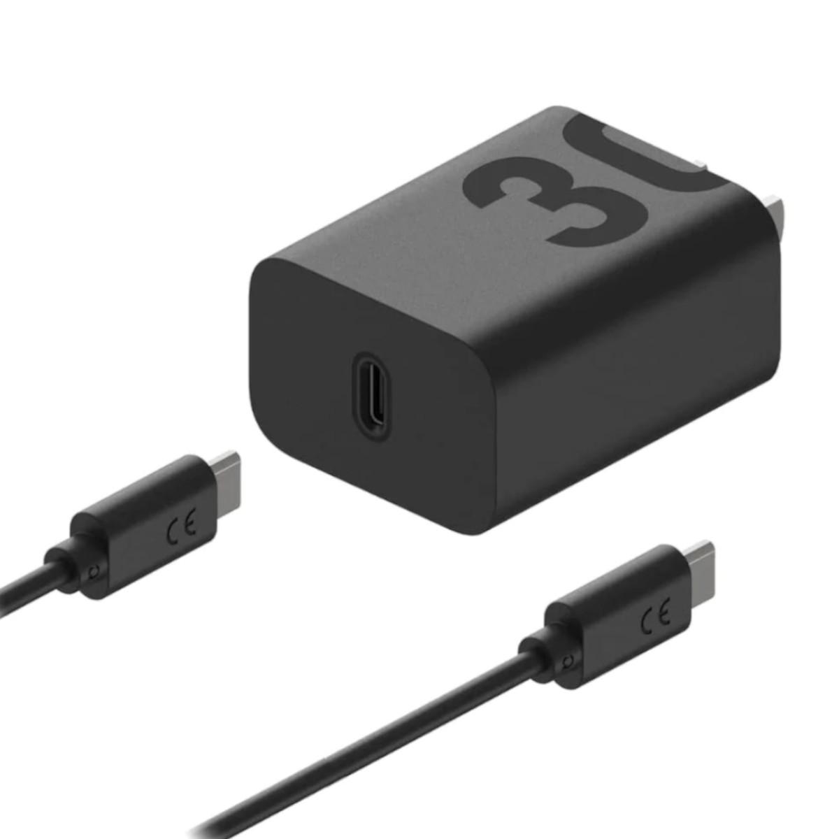 Cargador Motorola Turbopower 30w con Cable USB-C MC-301