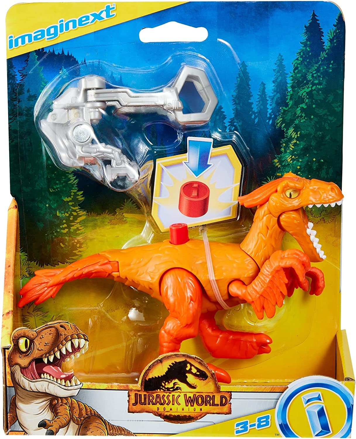 Dinosaurio Imaginext El Corte Ingles Mega Mouth Figura Fisher