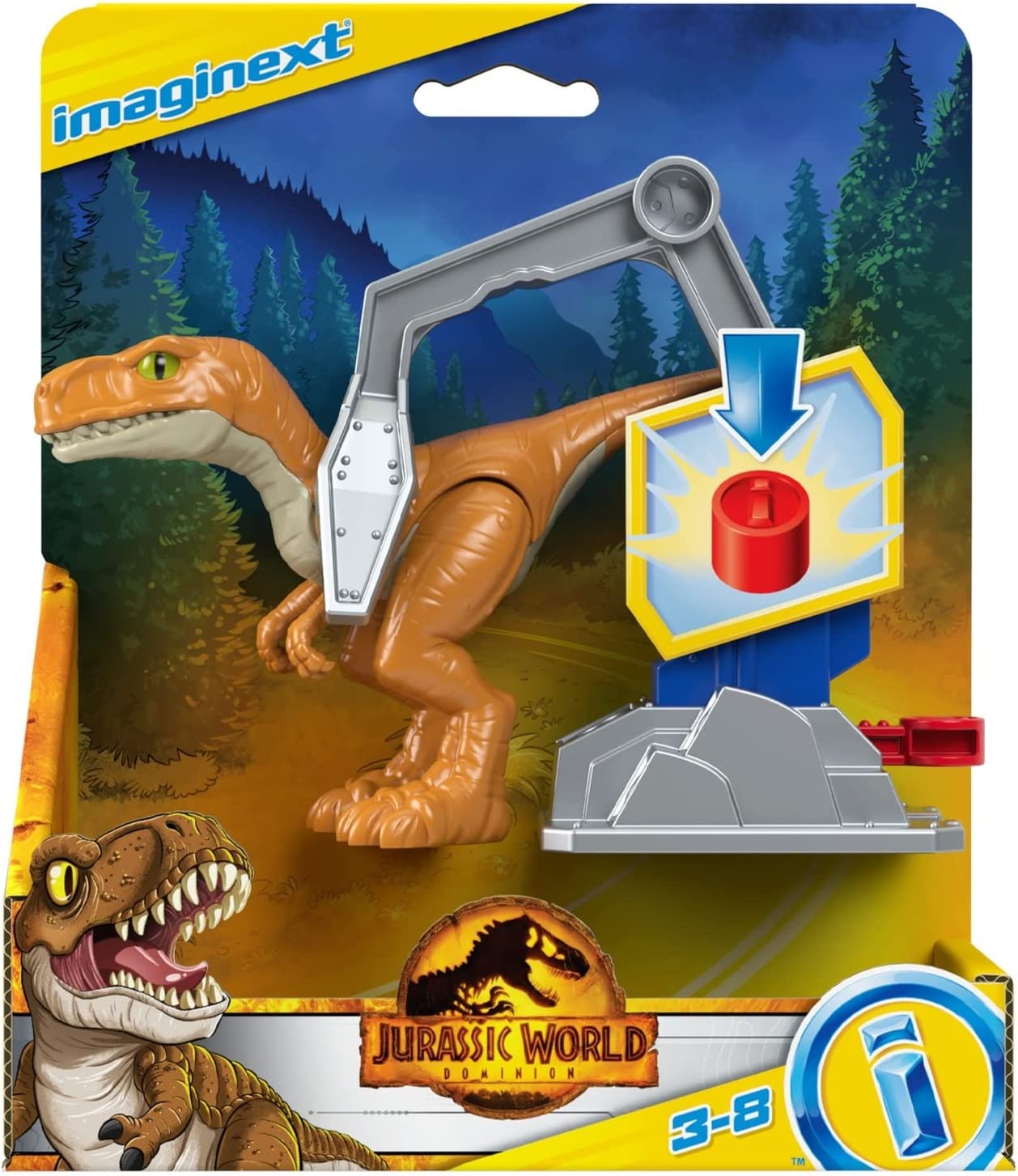 Imaginext Jurassic World Dinosaurio Atrociraptor