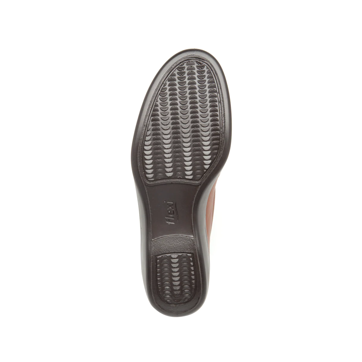 Zapato Dama Flexi 18122-w Cafe Confort Mocasin Herraje