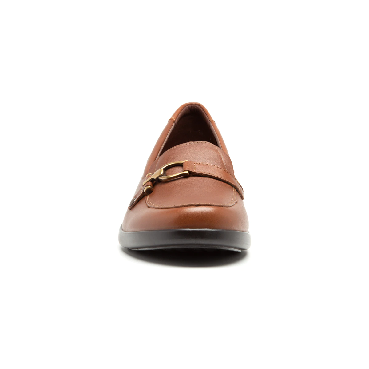 Zapato Dama Flexi 18122-w Cafe Confort Mocasin Herraje