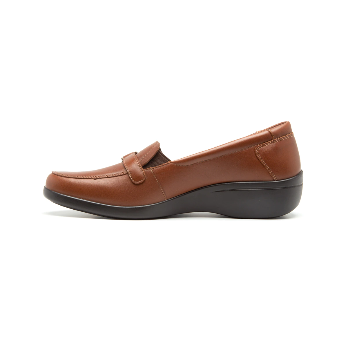 Zapato Dama Flexi 18122-w Cafe Confort Mocasin Herraje
