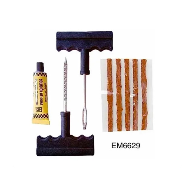 Kit Reparación Emergencia Llantas Neumáticos Autos Motos