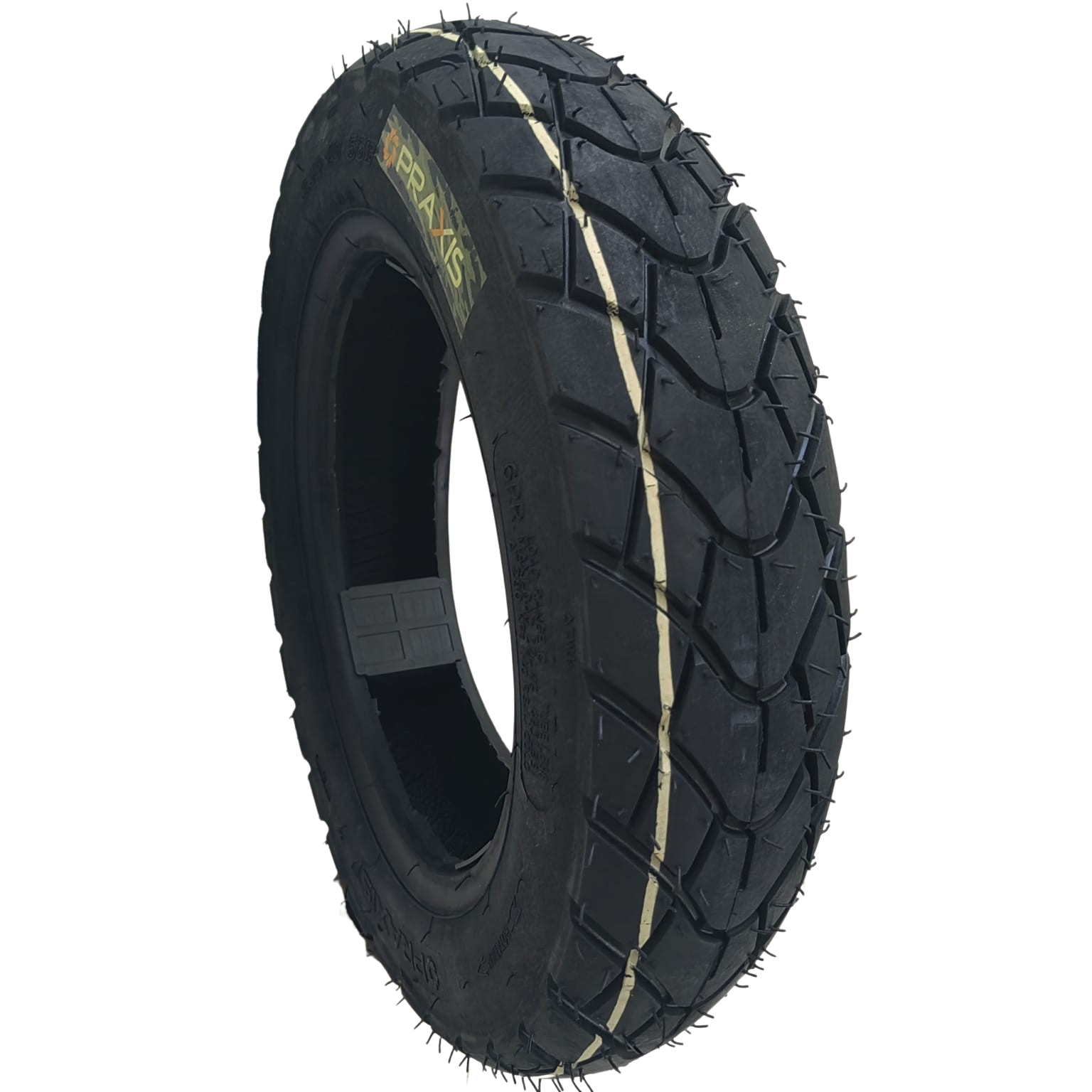 Llanta 3.50-10 (100/90-10) De 6 Capas Reforzada Tubeless