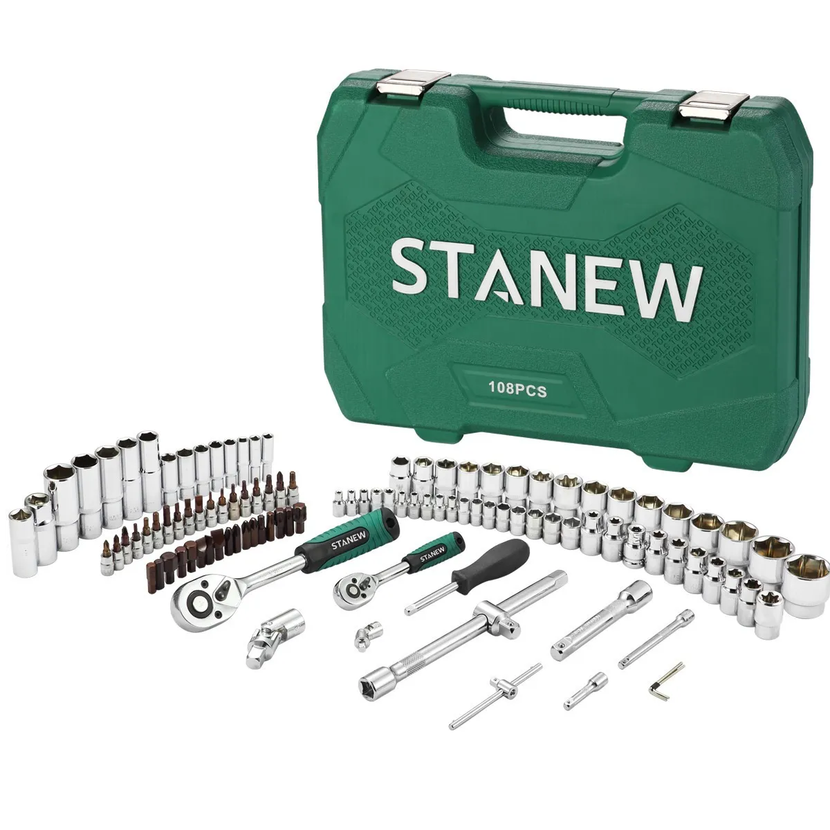 Juego De Herramientas Autocle 108 Pz Con Estuche Dados