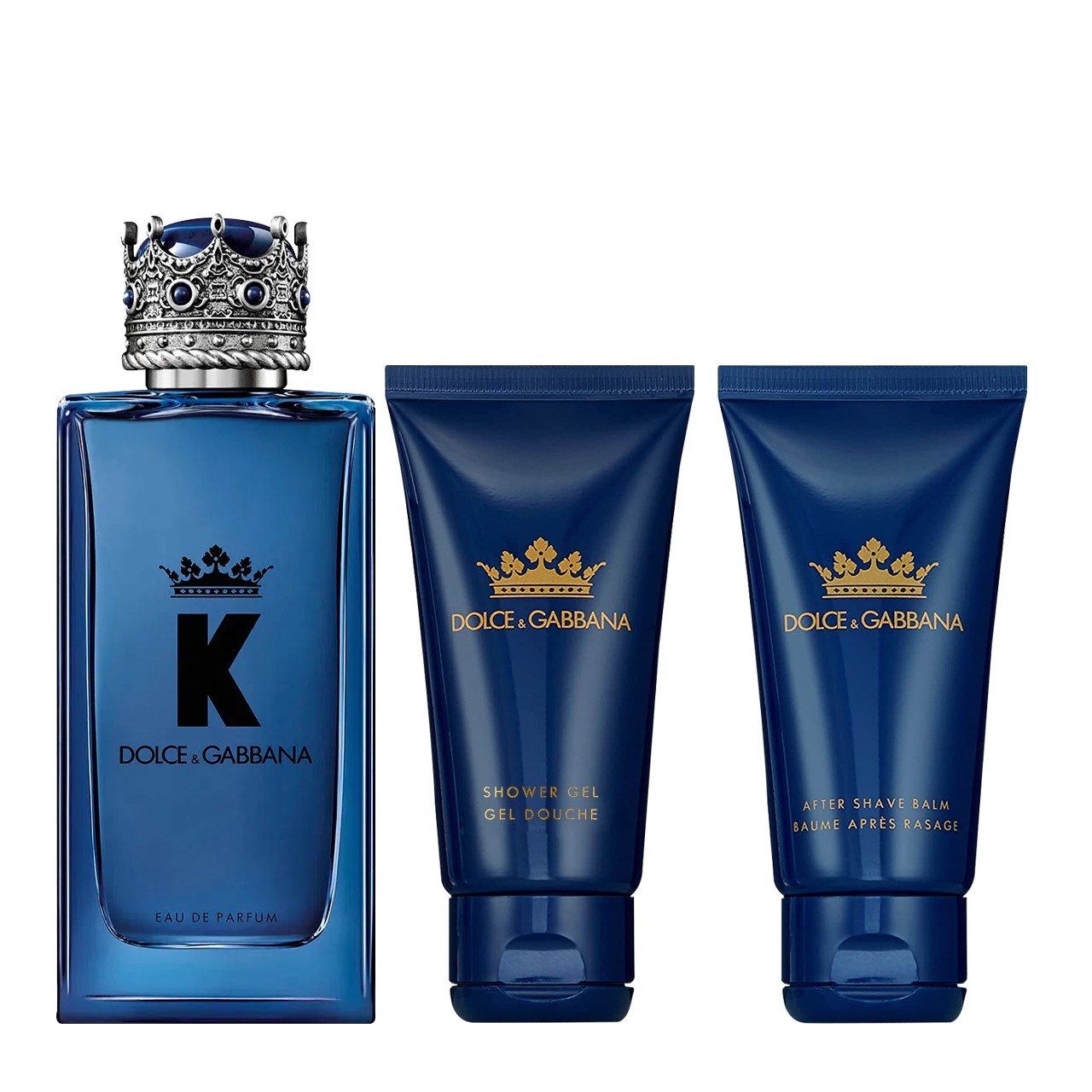 Estuche Dolce & Gabbana Kings 3 pzs  hombre
