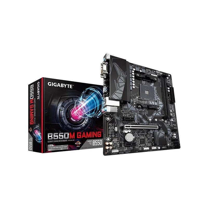 MB Gigabyte B550M Gaming RYZEN AM4 DDR4 64GB MATX B550M.