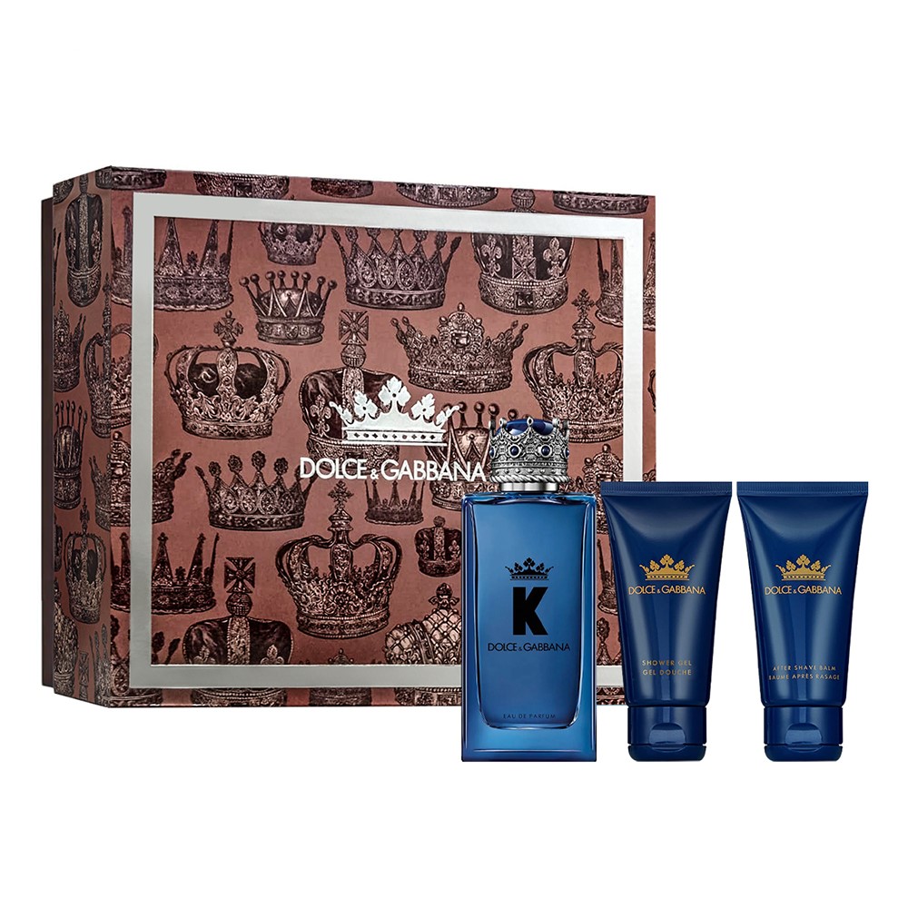 Estuche Dolce & Gabbana Kings 3 pzs  hombre
