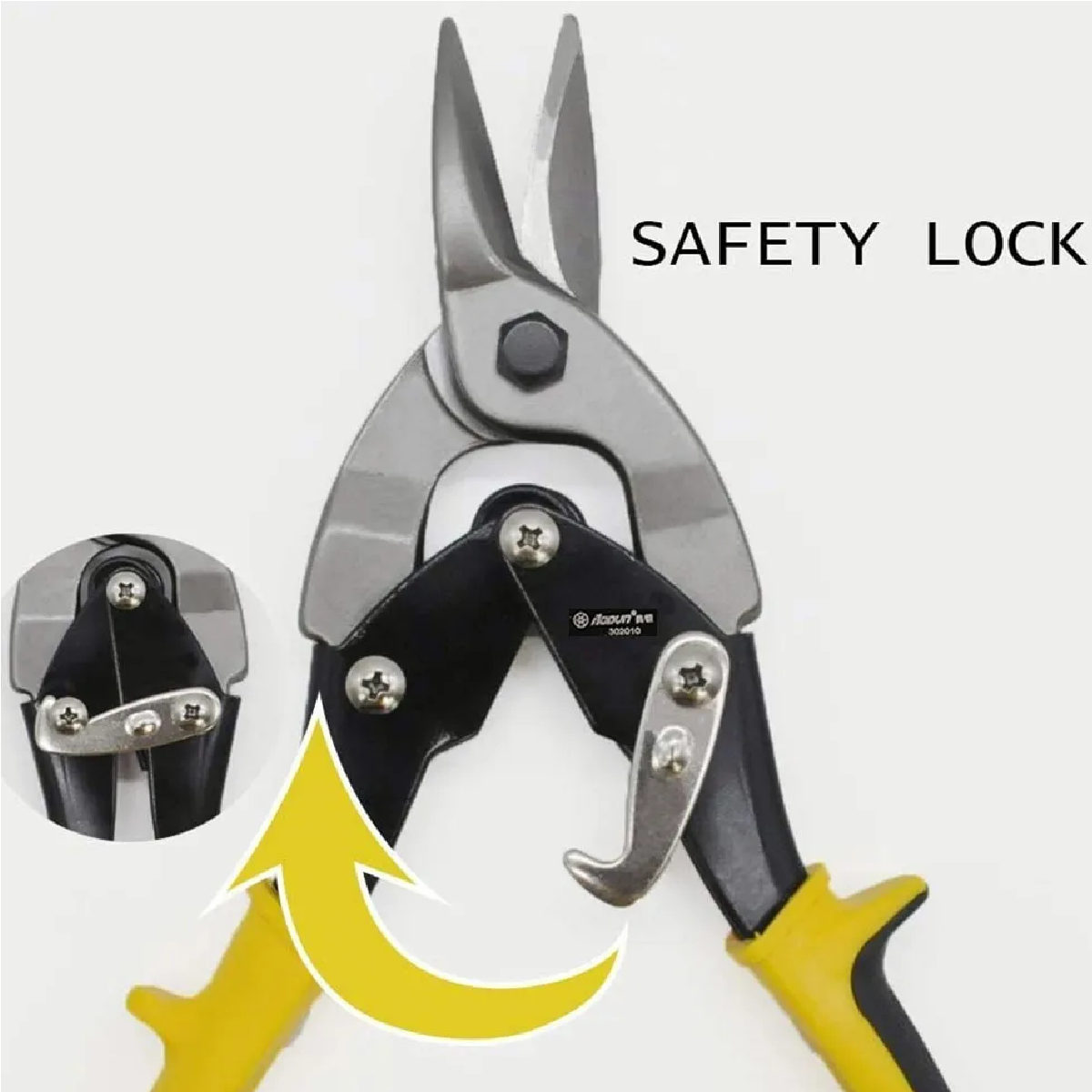 Tijeras Aviador Para Cortar Lamina Hojas Forjadas En Acero