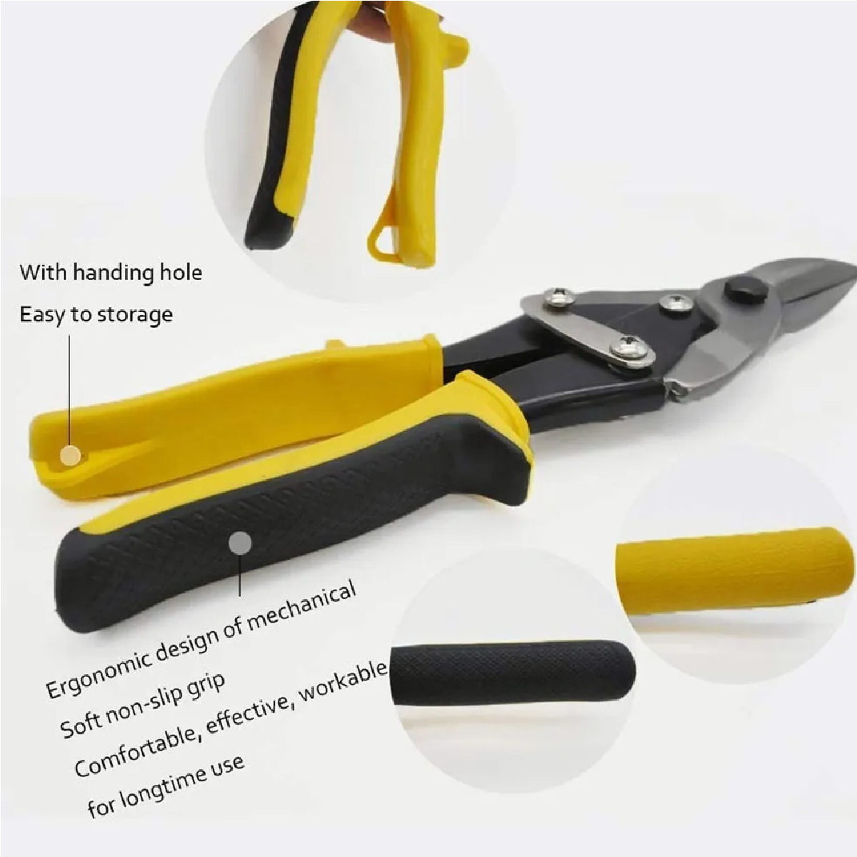 Tijeras Aviador Para Cortar Lamina Hojas Forjadas En Acero