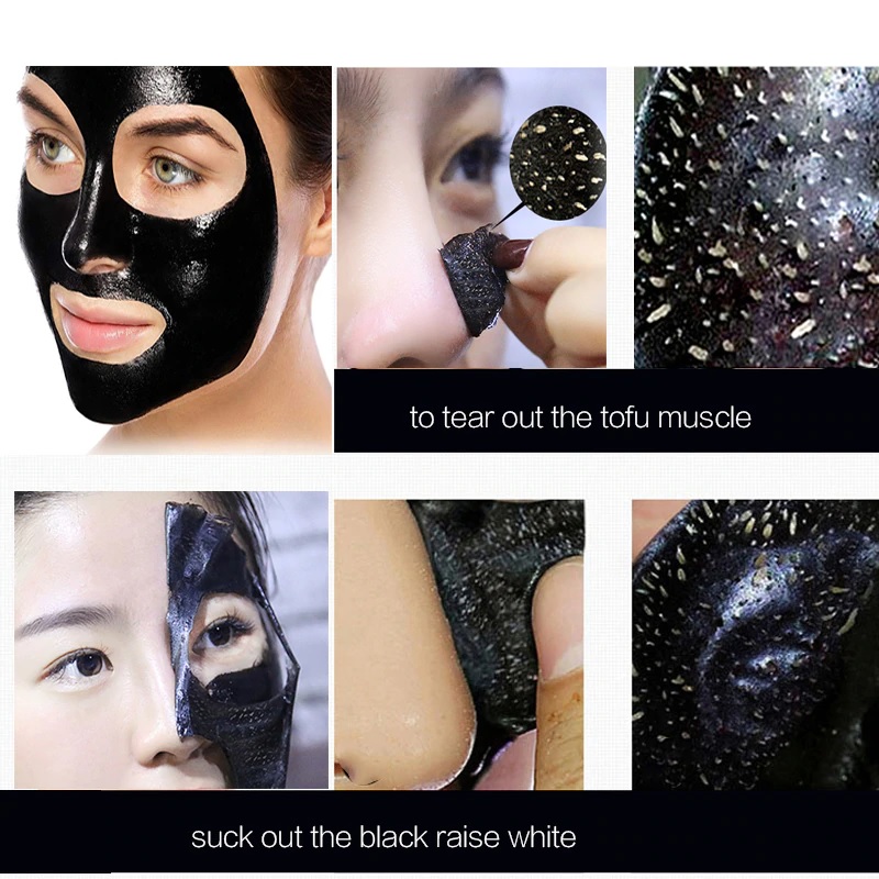 Mascarillas Facial Peel Off Carbón Puntos Negros 100 Piezas