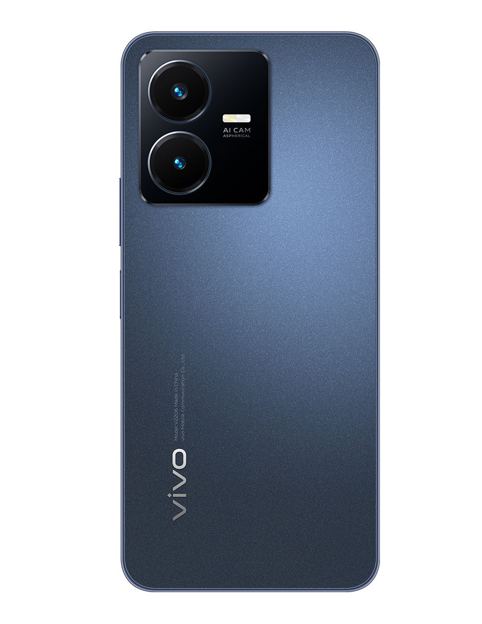 CELULAR VIVO 4G V2206 Y22S AZUL KIT TELCEL