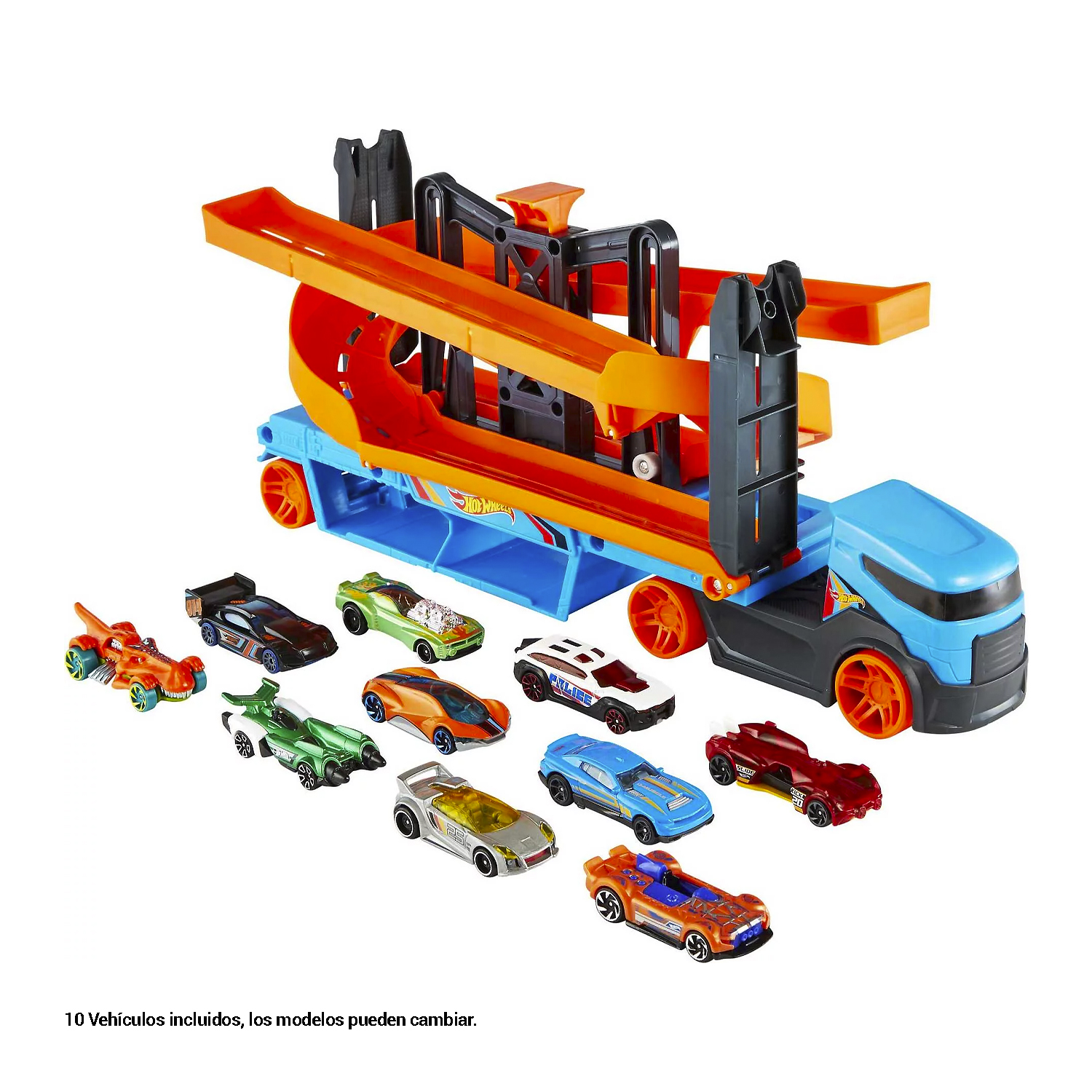 Hot Wheels Megacamión Lanzador de Altura