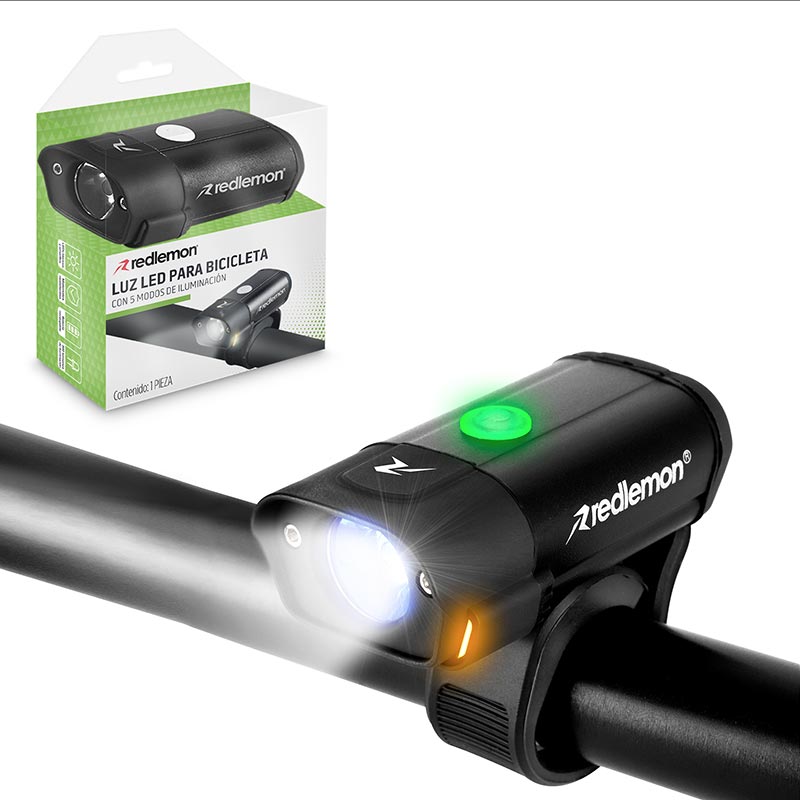 Luz led delantera online bicicleta