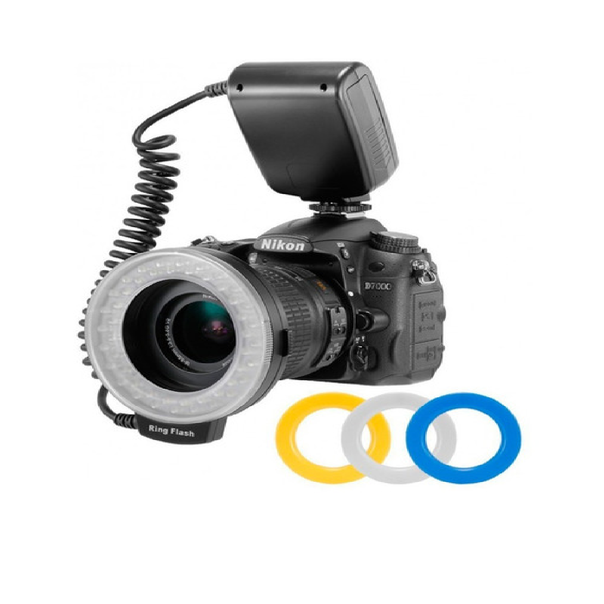 Ring Flash Universal Fotografia Macro Canon Nikon 