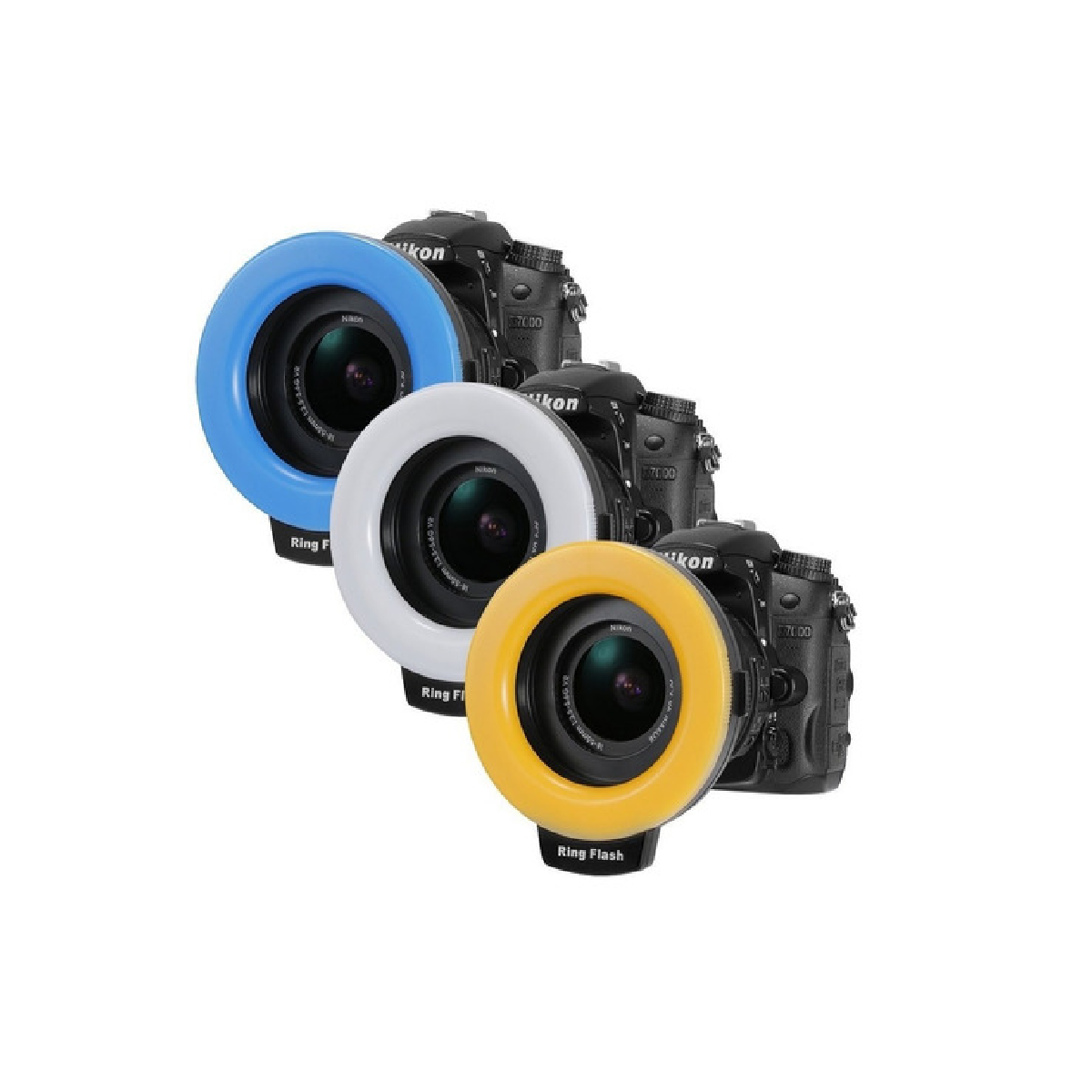 Ring Flash Universal Fotografia Macro Canon Nikon 