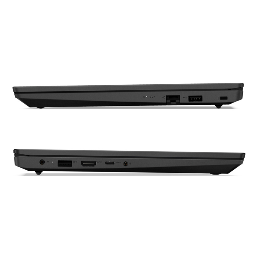 Laptop Lenovo V14 G2 IJL Celeron N4500 Ram 4GB-SSD 128GB Windows 11 - Negro + Base Enfriadora + Audifono