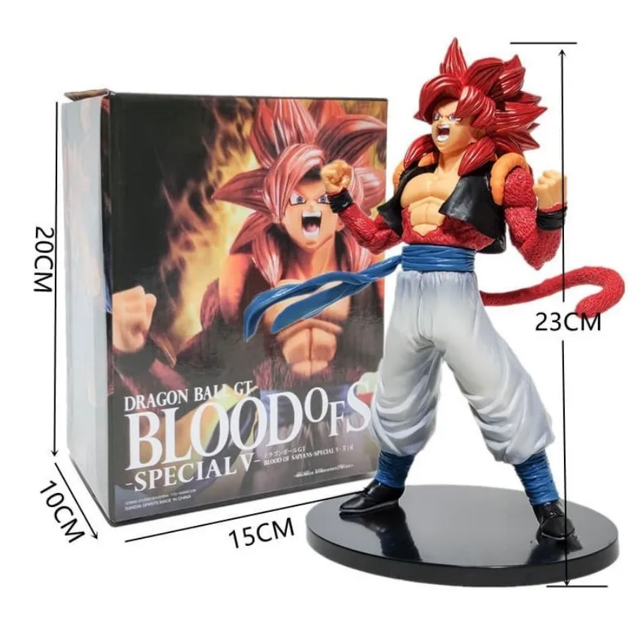 Juguete Muñeco Figura Gogeta Furioso Ssj4 Colección Dragon Ball GT