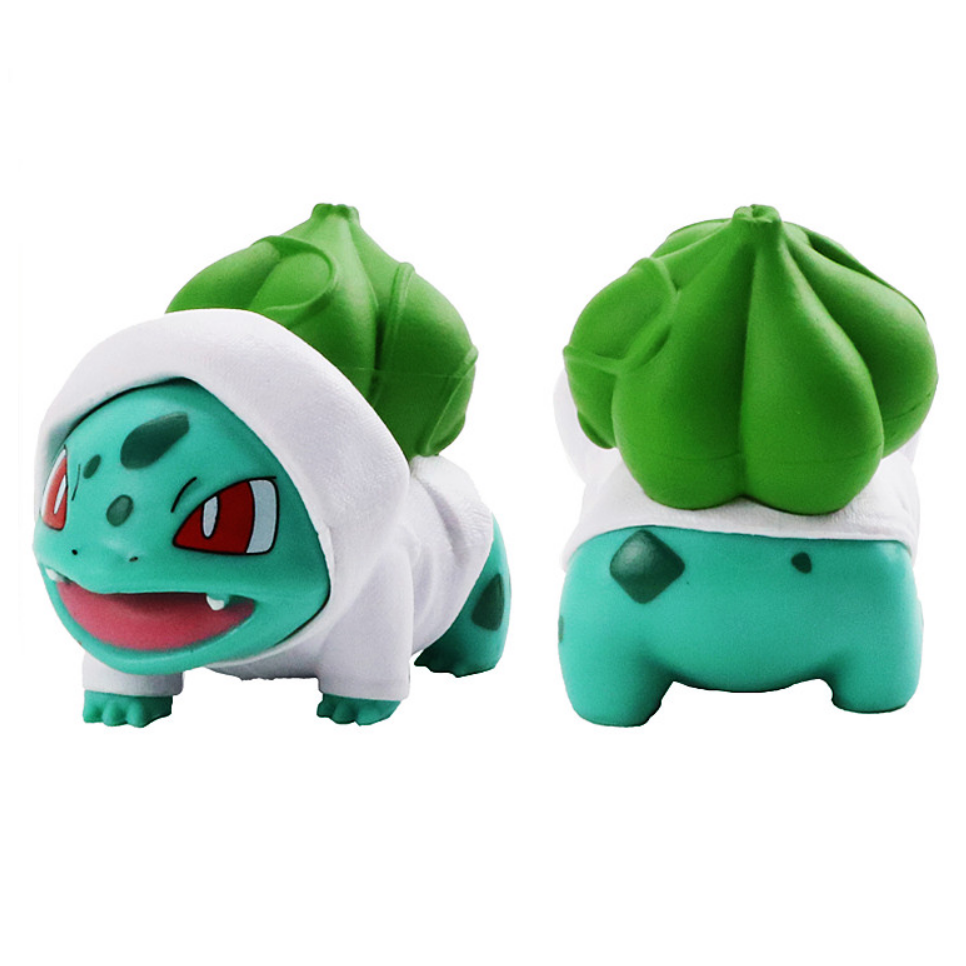 Juguetes Kit De 6 Figuras Pikachu Squirtle Charizard Bulbasaur Snorlax Psyduck Pokemon Urbano