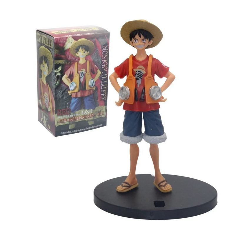 Juguete Muñeco Figura Monkey D. Luffy 3d One Piece Con Caja