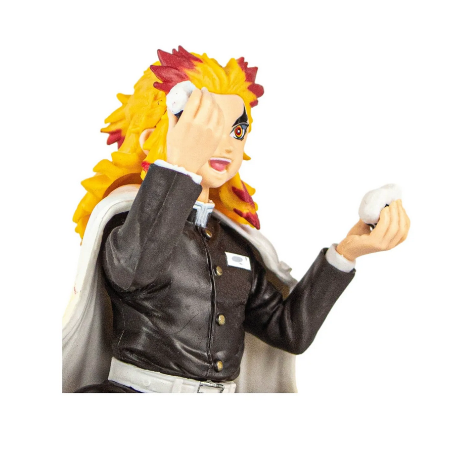 Juguete Muñeco Figura Rengoku Kimetsu Demon Slayer Con Caja