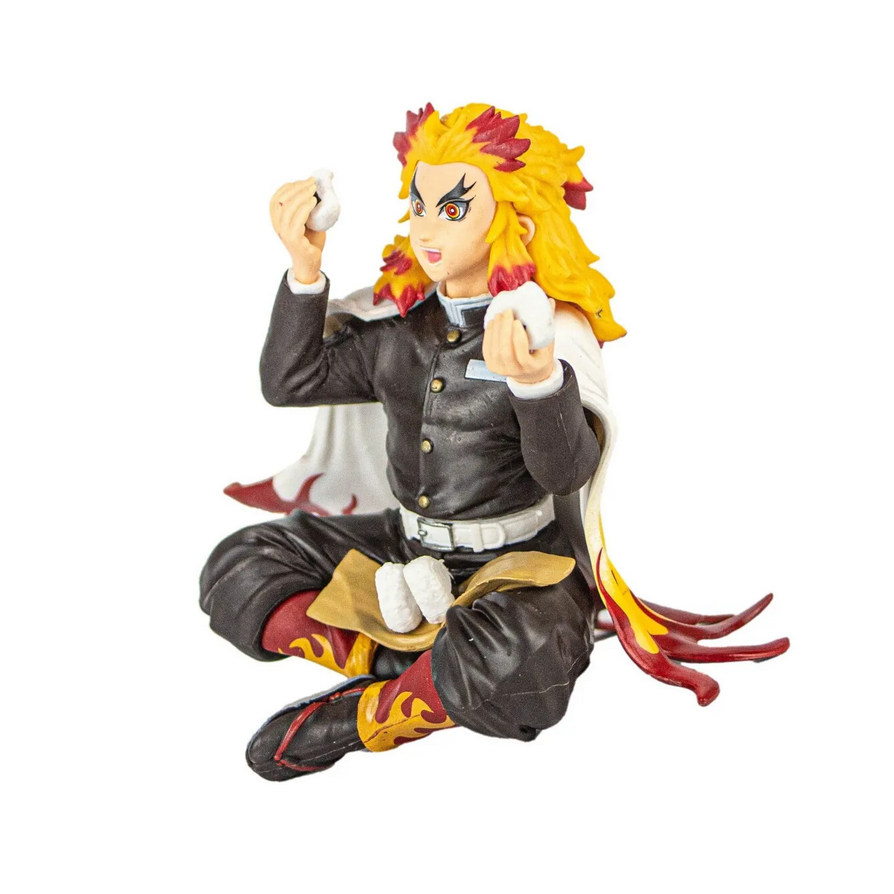 Juguete Muñeco Figura Rengoku Kimetsu Demon Slayer Con Caja
