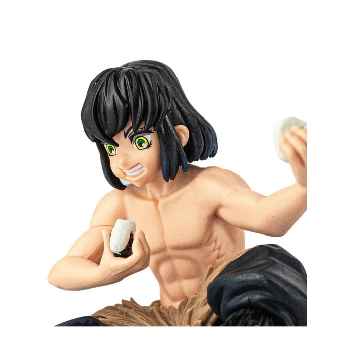 Juguete Muñeco Figura Inosuke Kimetsu Demon Slayer Con Caja