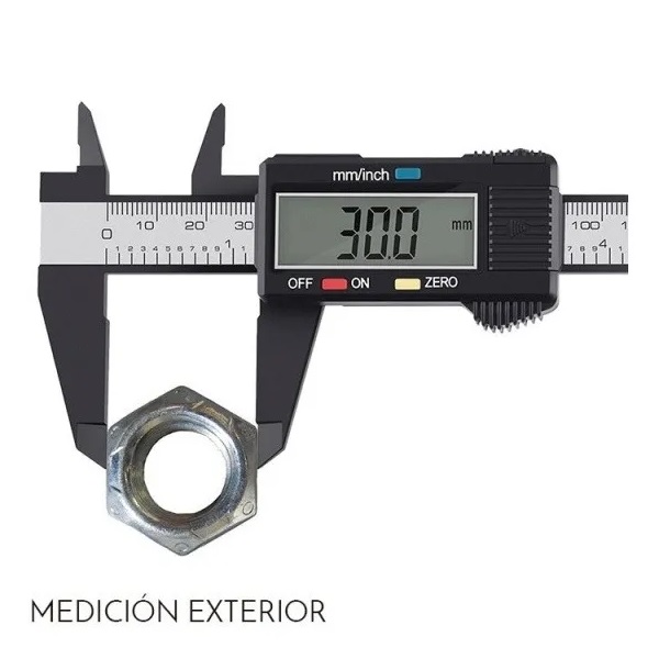  Calibrador Vernier Digital Mediciones Pie Rey Steren