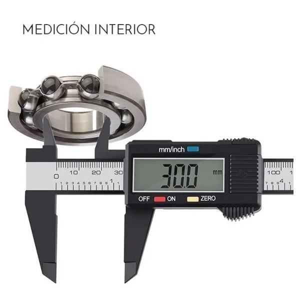  Calibrador Vernier Digital Mediciones Pie Rey Steren