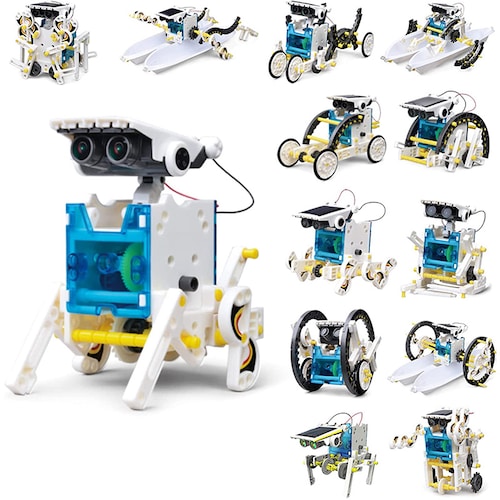 Robot Solar Educativo para Armar 14 Diferentes Modelos / Master / MP-KITSOLAR14-1