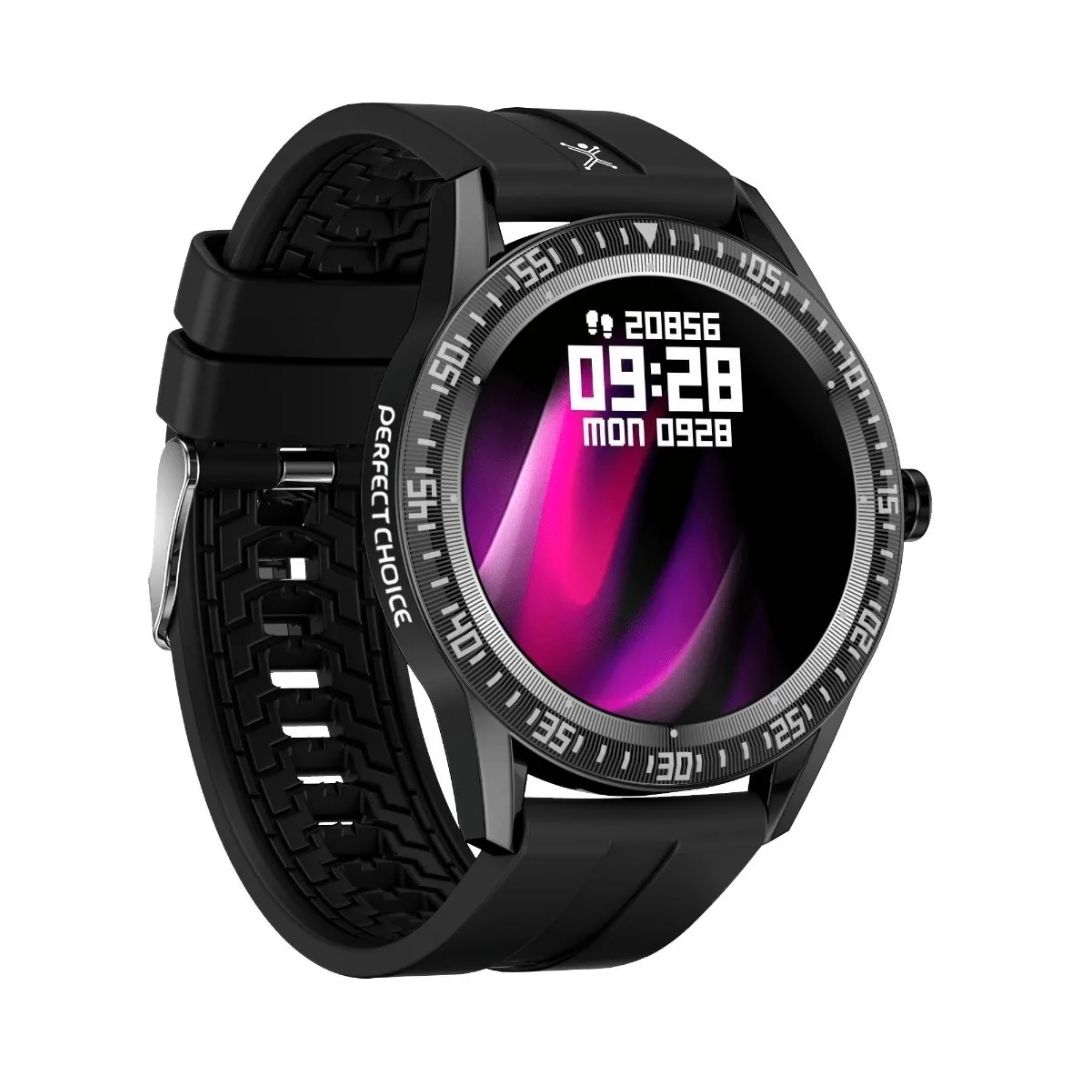 Reloj Inteligente Smartwatch PERFECT CHOICE PC-270119, Negro