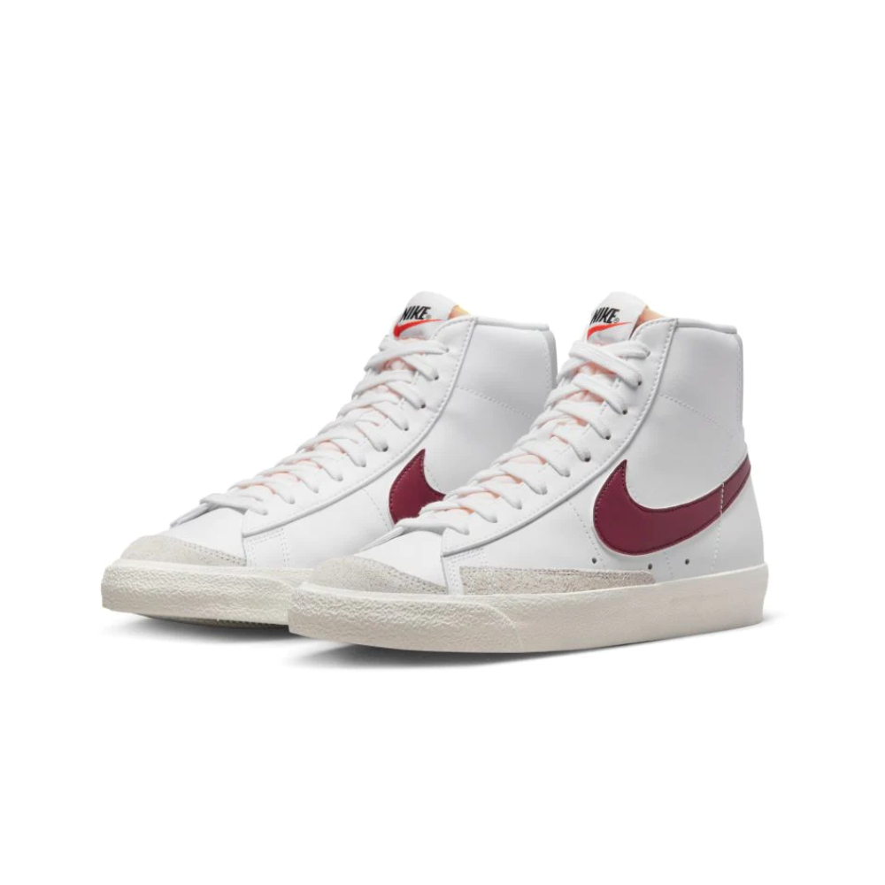 TENIS CASUAL NIKE BLAZER MID "77 VNTG BLANCO/ROJO DE HOMBRE BQ6806-120