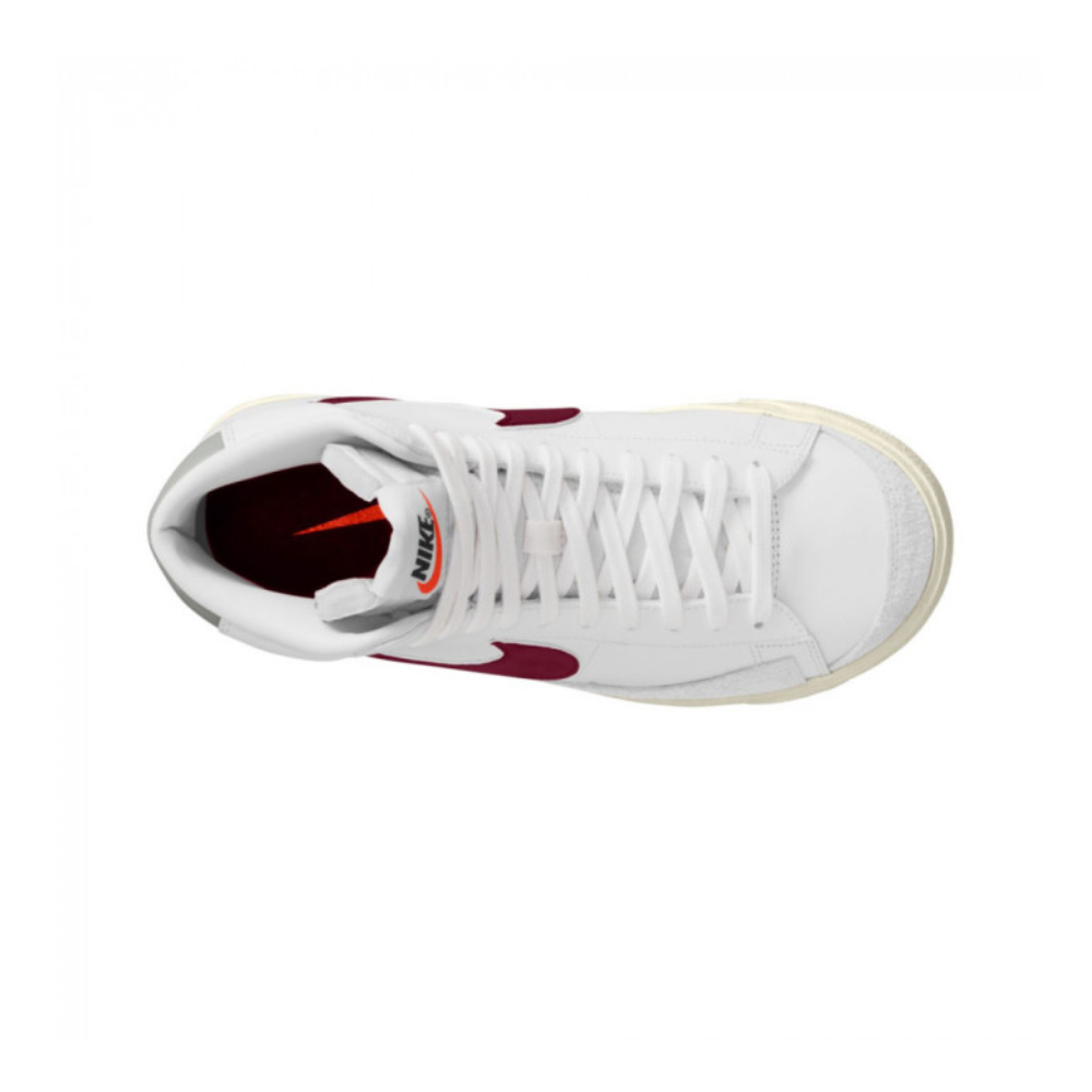 TENIS CASUAL NIKE BLAZER MID "77 VNTG BLANCO/ROJO DE HOMBRE BQ6806-120