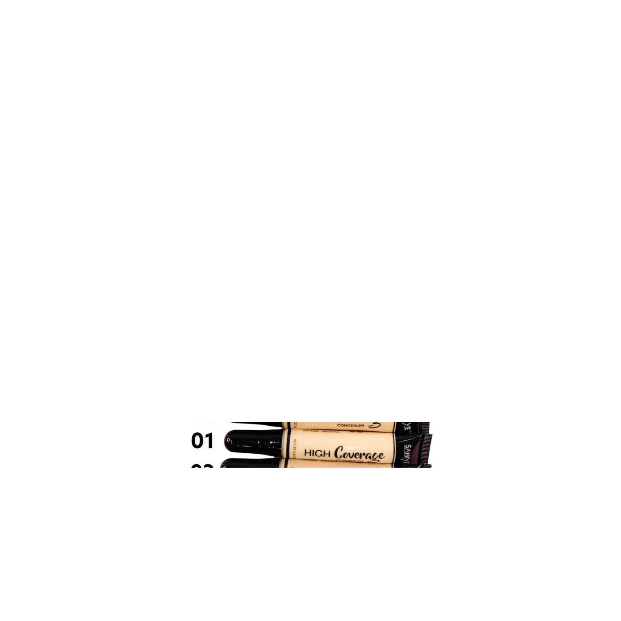 Corrector Liquido Saniye  High Coverage Todos Los Tonos 01