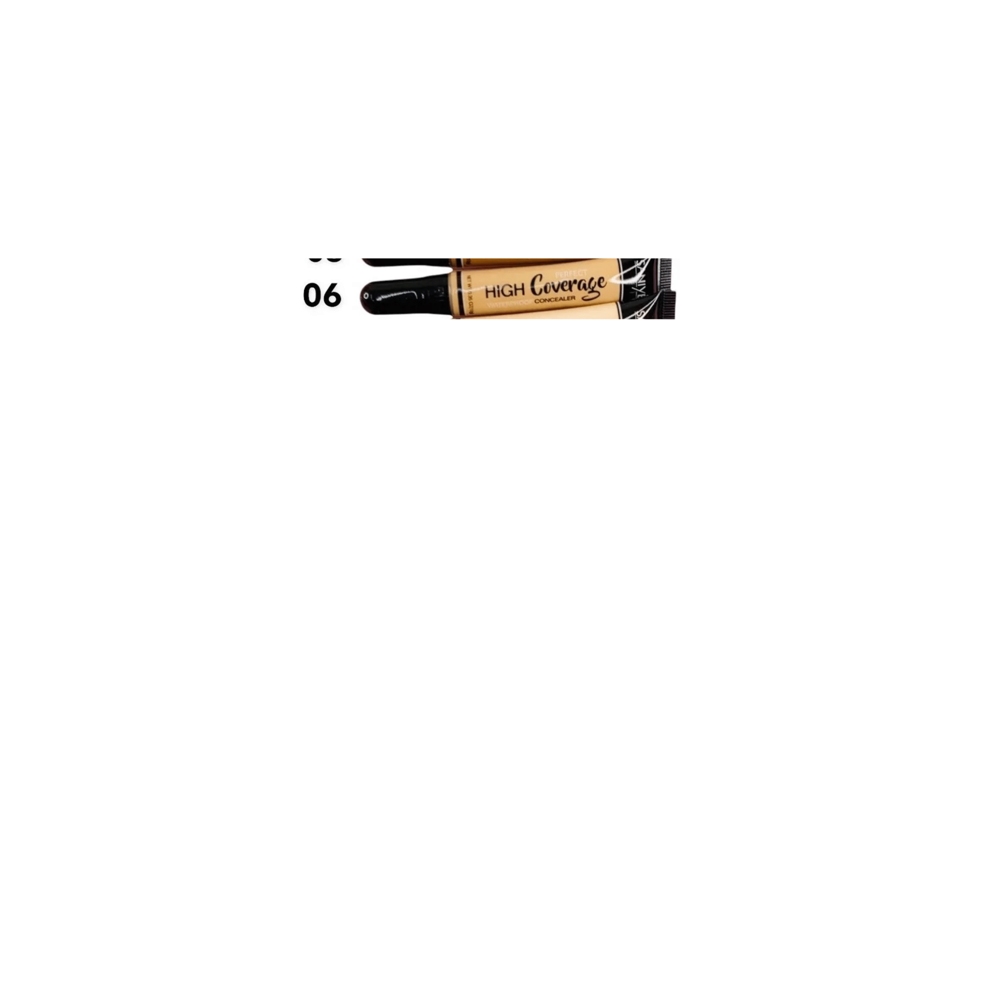 Corrector Liquido Saniye  High Coverage Todos Los Tonos 06