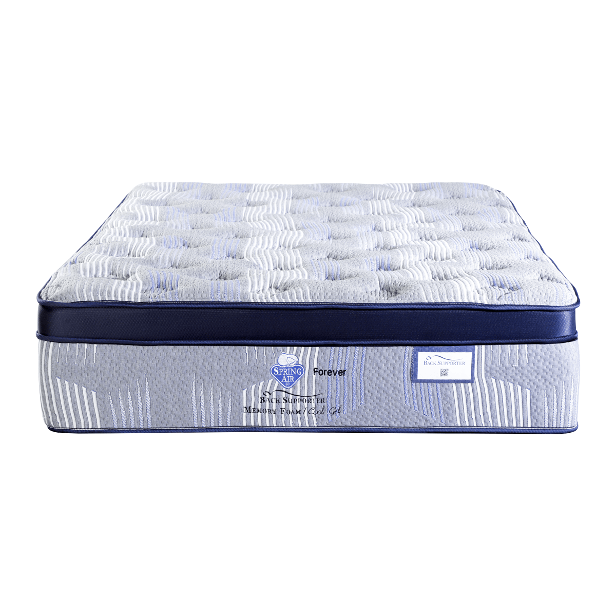 Colchon y Box Spring Air  Forever Matrimonial
