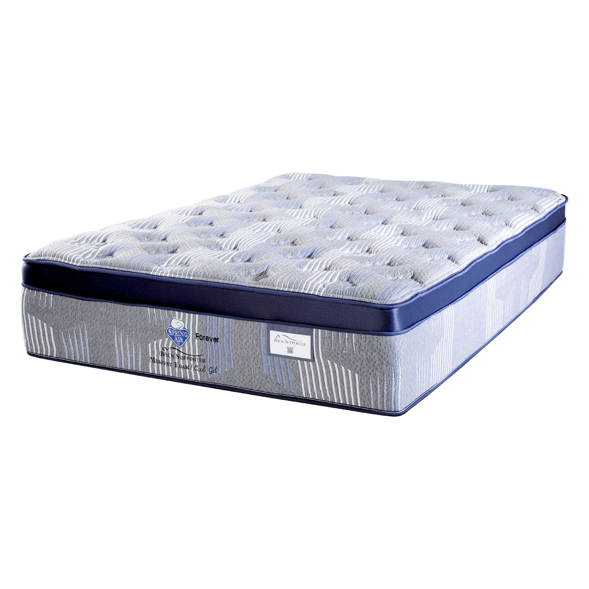 Colchon y Box Spring Air  Forever Matrimonial