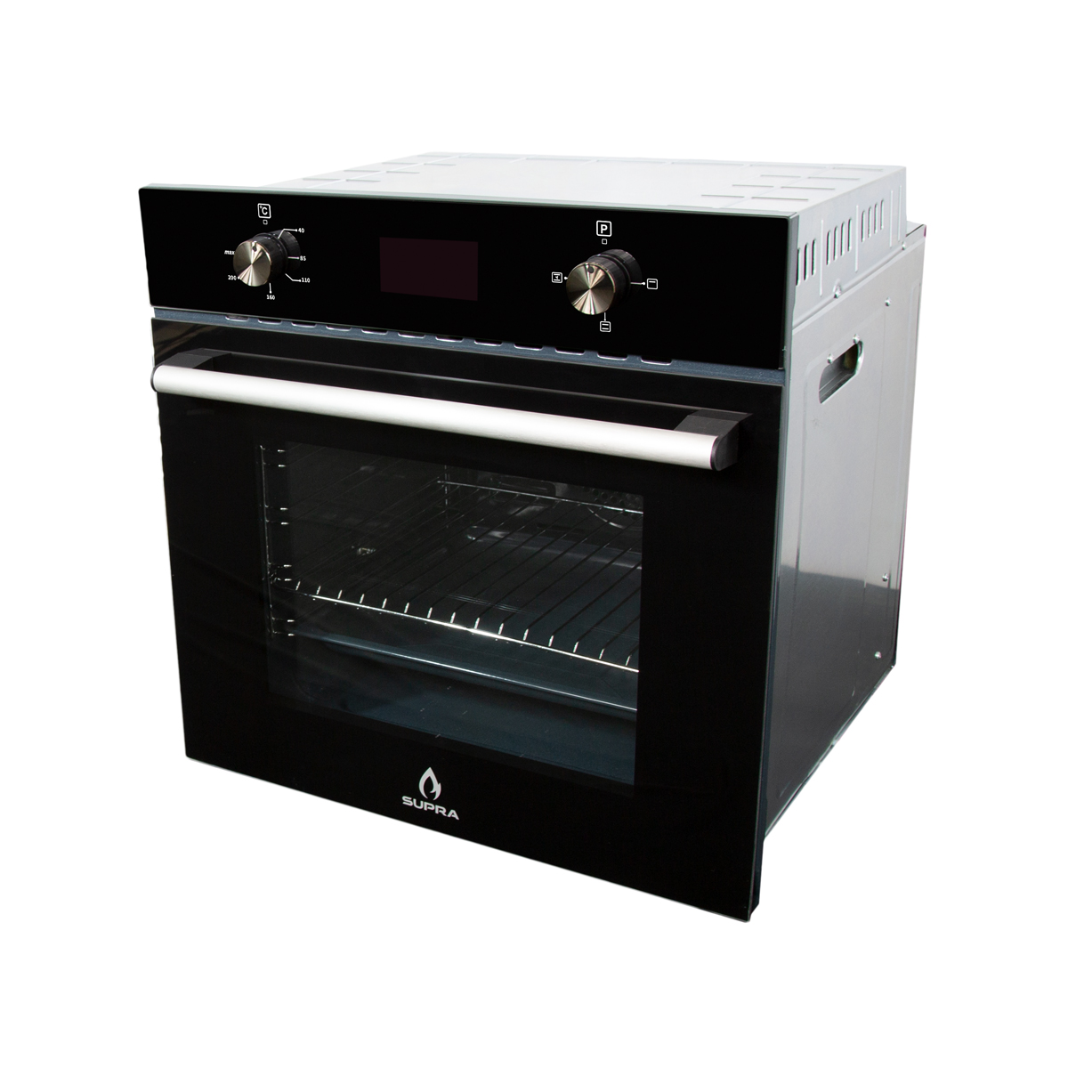 Horno Eléctrico Con Convección Empotrable Supra 56l Negro